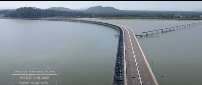 Presiden Joko Widodo meresmikan pembangunan Terminal Kijing Pelabuhan Pontianak Presiden Joko Widodo meresmikan pembangunan Terminal Kijing Pelabuhan Pontianak yang terletak di Kabupaten Mempawah, Provinsi Kalimantan Barat, pada Selasa (9/8/2022). (Foto: Laily Rachev - Biro Pers Sekretariat Presiden)