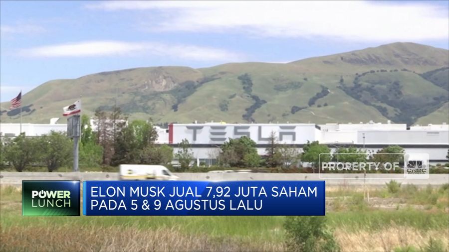 Elon Musk Lego Lagi Saham Tesla