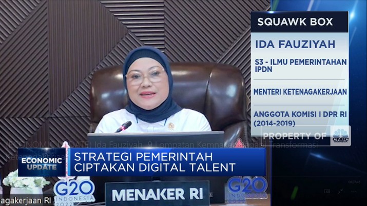 Ida Fauziyah & 9 Lompatan Kemnaker Hadapi Transformasi Ketenagakerjaan (CNBC Indonesia TV) Ida Fauziyah & 9 Lompatan Kemnaker Hadapi Transformasi Ketenagakerjaan (CNBC Indonesia TV)