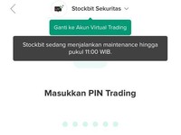 Stockbit Gangguan, Biaya Broker Gratis Hingga 19 Agustus