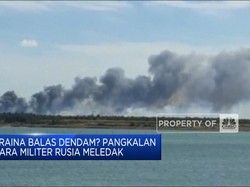 Pangkalan Udara Militer Rusia Meledak, Ukraina Balas Dendam?