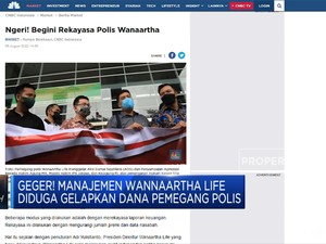 Wanaartha Life Diduga Gelapkan Dana Nasabah, Kok Bisa?