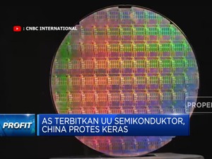 AS Terbitkan UU Semikonduktor, China Protes Keras