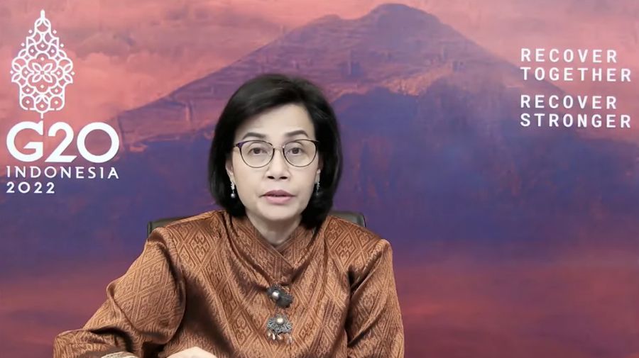 Menteri Keuangan Sri Mulyani Saat Konferensi Pers: APBN KITA Agustus 2022. (Tangkapan Layar Youtueb Kemenkeu)