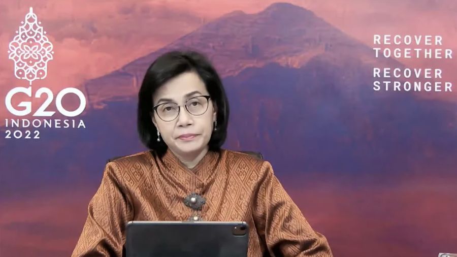 Menteri Keuangan Sri Mulyani Saat Konferensi Pers: APBN KITA Agustus 2022. (Tangkapan Layar Youtueb Kemenkeu)