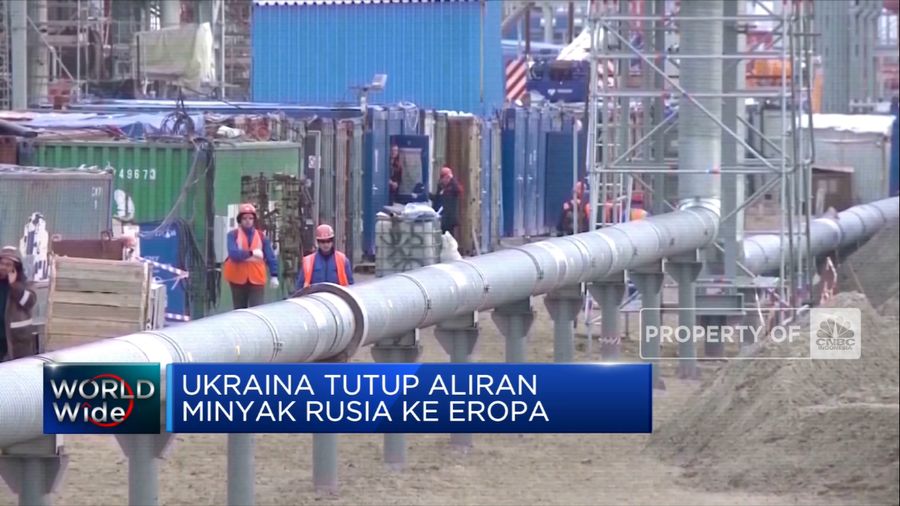 Ukraina Tutup Pipa Minyak Rusia Ke Eropa, Ini Penyebabnya!