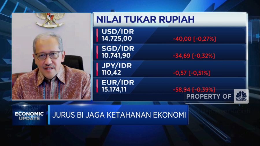 Deputi Gubernur BI Ungkap Intervensi BI Tangkal Depresiasi Rupiah(CNBC Indonesia TV)