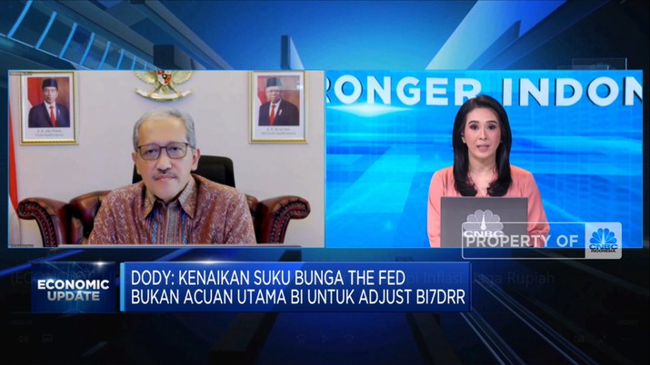 Dody Budi Waluyo: BI Tak Intervensi Rupiah di Level Tertentu (CNBC Indonesia TV)