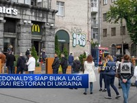 McDonald's Siap Buka Lagi Gerai Restoran di Ukraina