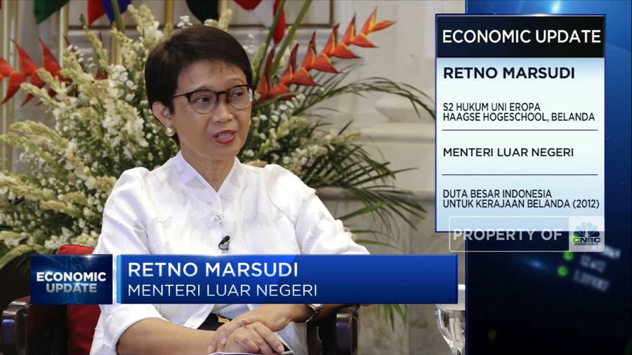 Retno Marsudi & Diplomasi RI Perjuangkan Kepentingan Nasional(CNBC Indonesia TV)