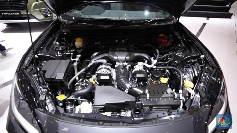 Subaru XV (kiri) dan Subaru BRZ (kanan) dalam ajang Pameran Gaikindo Indonesia International Auto Show (GIIAS) 2022 Subaru XV (kiri) dan Subaru BRZ (kanan) dalam ajang Pameran Gaikindo Indonesia International Auto Show (GIIAS) 2022 di Indonesia Convention Exhibition (ICE)- BSD, Tangerang, Banten, Kamis (11/8/2022). (CNBC Indonesia/ Tri Susilo)