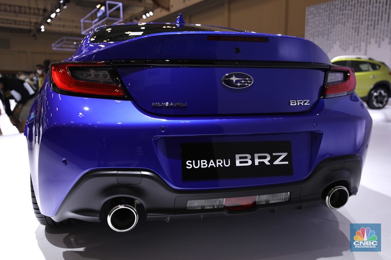 Subaru XV (kiri) dan Subaru BRZ (kanan) dalam ajang Pameran Gaikindo Indonesia International Auto Show (GIIAS) 2022 Subaru XV (kiri) dan Subaru BRZ (kanan) dalam ajang Pameran Gaikindo Indonesia International Auto Show (GIIAS) 2022 di Indonesia Convention Exhibition (ICE)- BSD, Tangerang, Banten, Kamis (11/8/2022). (CNBC Indonesia/ Tri Susilo)