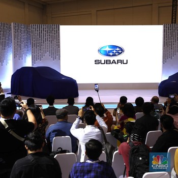Ini Dia Penampakan Dua Mobil Andalan Subaru di GIIAS 2022