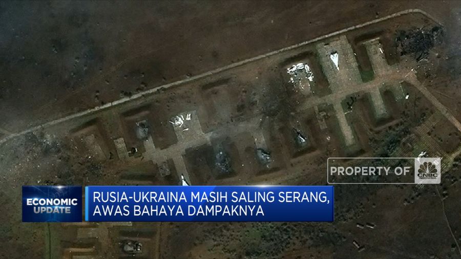Ukraina Serang Pangkalan Udara Rusia, Putin Bantah