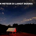 Penampakan Hujan Meteor di Langit Bosnia