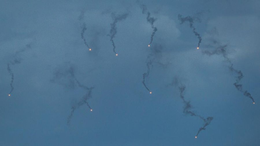 Militer Taiwan mengadakan latihan tempur. (REUTERS/TAIWAN MILITARY NEWS AGENCY)