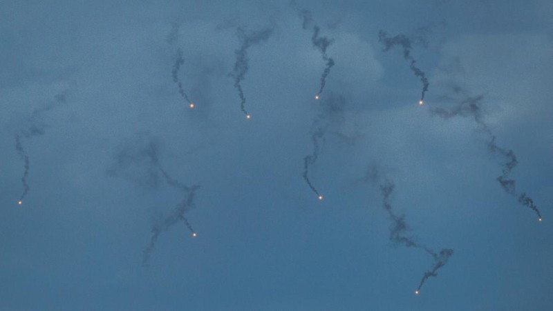 Militer Taiwan mengadakan latihan tempur. (REUTERS/TAIWAN MILITARY NEWS AGENCY)