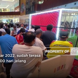 Kemeriahan 100 Hari Hitung Mundur Piala Dunia 2022 Qatar