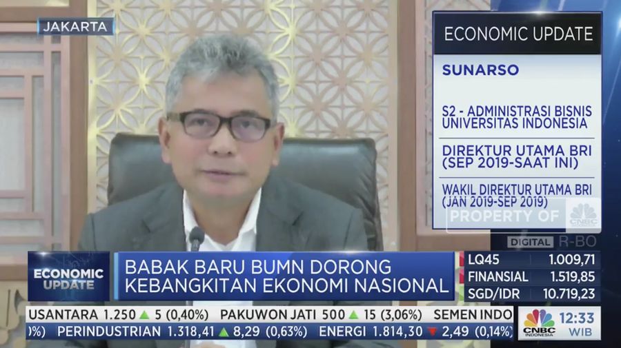 Direktur Utama BRI Sunarso