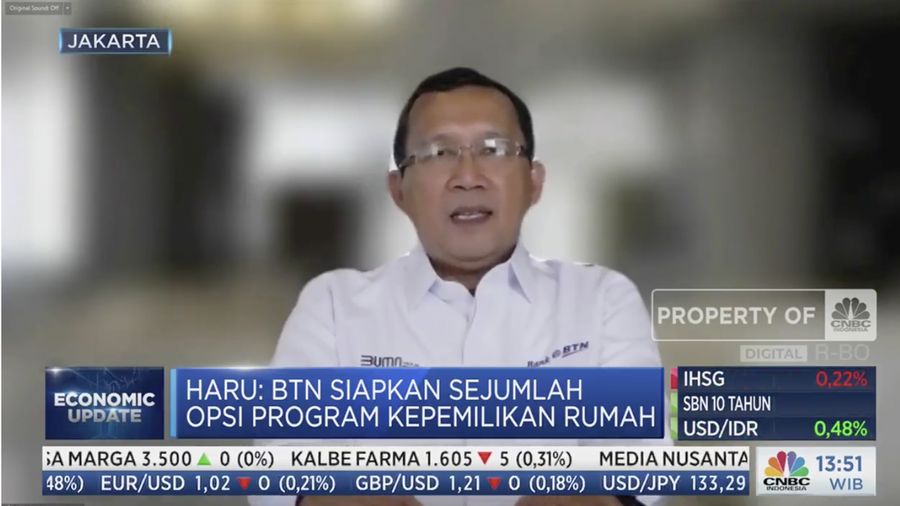 Direktur Utama BTN Haru Koesmahargyo
