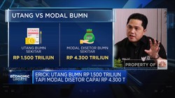 Erick Thohir Jawab Isu Omnibus Law Ditunggangi & Utang BUMN