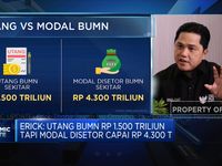 Soal Utang BUMN Karya, Erick Thohir: Lihat Juga Kontribusinya