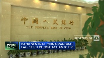 Lagi, PBOC Pangkas Suku Bunga Acuan 10 Bps