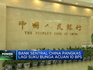 Lagi, PBOC Pangkas Suku Bunga Acuan 10 Bps