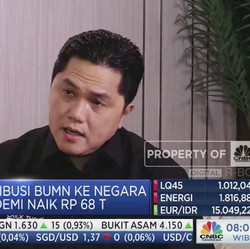 Menteri Erick Ungkap Kisah Sukses Restrukturisasi Garuda Cs