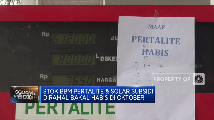 Sejumlah SPBU Terpantau Kehabisan Stok Pertalite