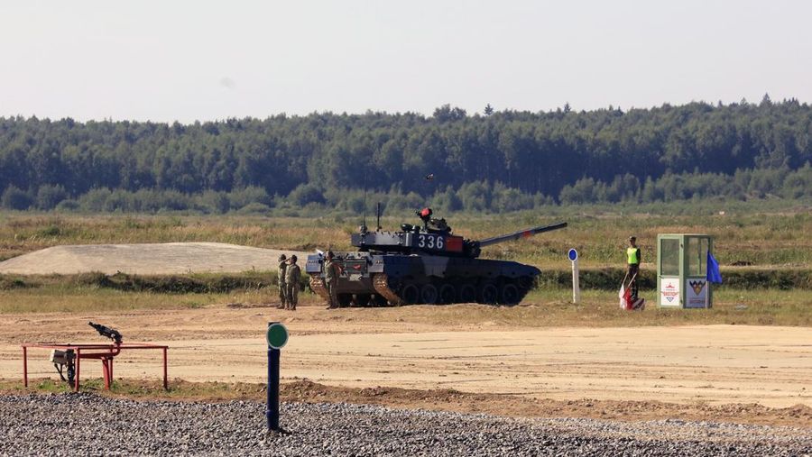Tank China bersaing dalam kontes 