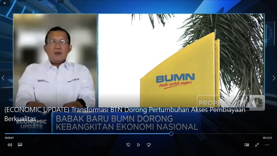 Transformasi & Digitalisasi BNI Perkuat Prospek Pertumbuhan (CNBC Indonesia TV)