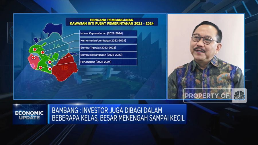 Bos IKN Ungkap Sederet Daya Tarik Investasi Ibu Kota Baru(CNBC Indonesia TV)