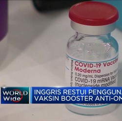 Inggris Restui Penggunaan Bivalen Untuk Booster Anti-Omicron