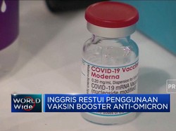 Inggris Restui Penggunaan Bivalen Untuk Booster Anti-Omicron