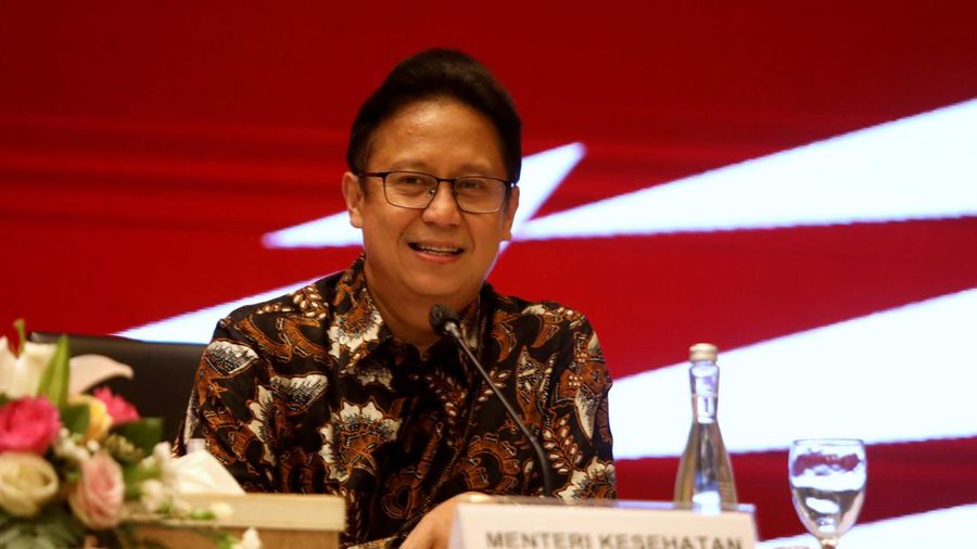 Menteri Kesehatan Budi Gunadi Sadikin memberi keterangan pers Nota Keuangan dan Rancangan Anggaran Pendapatan dan Belanja Negara (RAPBN) 2023 di Aula Chakti Budhi Bhakti (CBB), Kantor Pusat Direktorat Jenderal Pajak, Jakarta, Selasa, (16/8/2022). (CNBC Indonesia/ Muhammad Sabki)