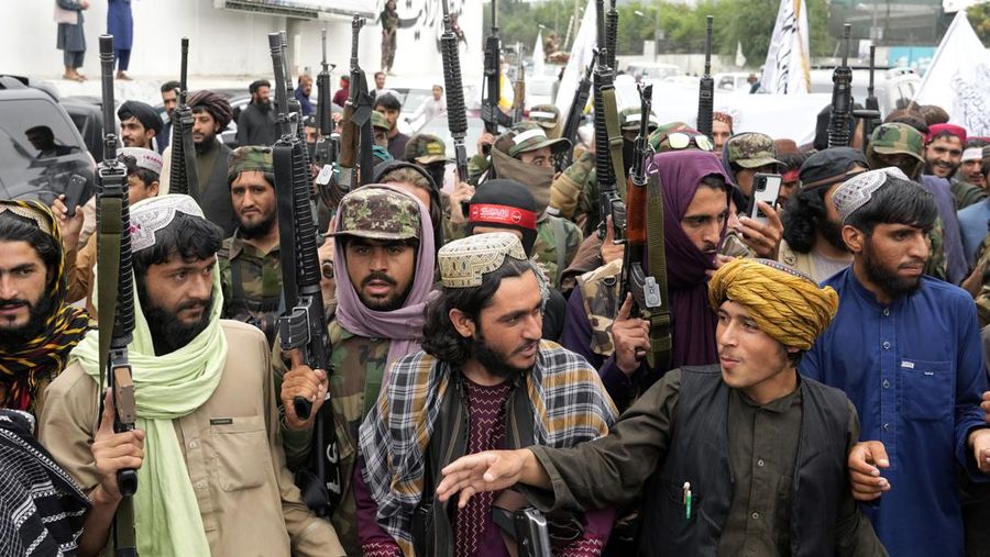 Perayaan 1 tahun taliban di afghanistan