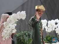 Potret Baju Adat Paksian yang Dikenakan Jokowi Hari Ini