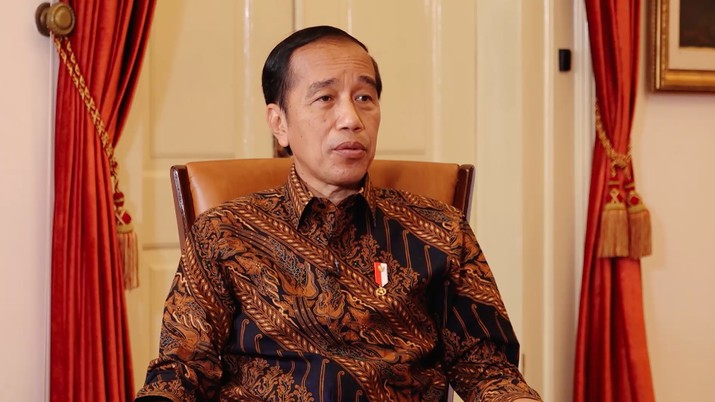 Presiden Joko Widodo (Jokowi) dalam Economic Update 2022
