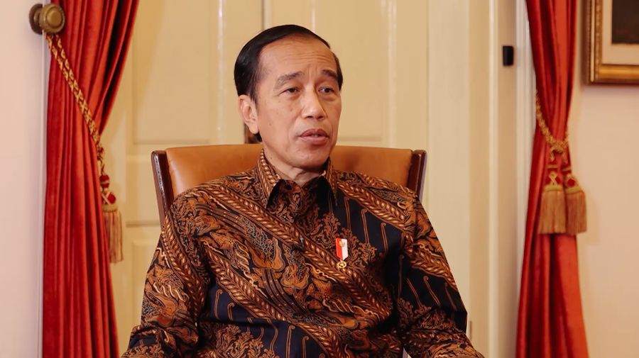 Presiden Joko Widodo (Jokowi) dalam Economic Update 2022