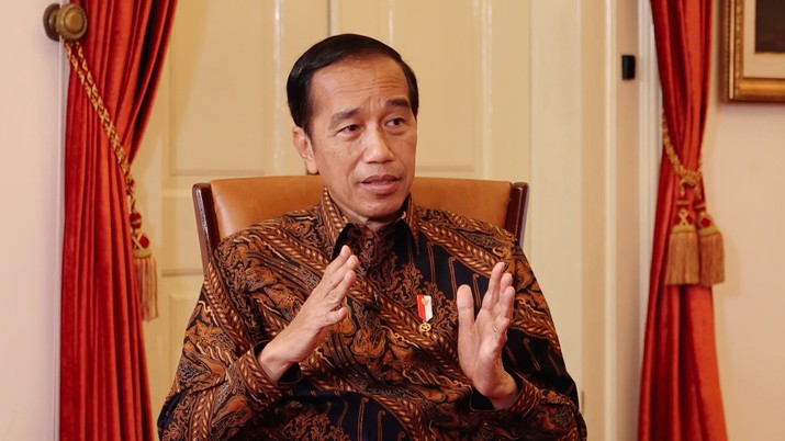 Presiden Joko Widodo (Jokowi) dalam Economic Update 2022
