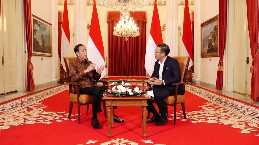 Presiden Joko Widodo (Jokowi) dalam Economic Update 2022