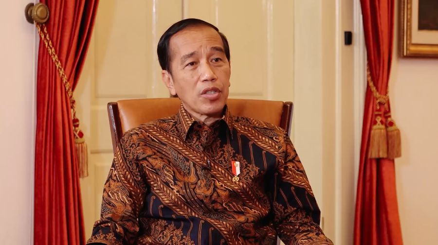 Presiden Joko Widodo (Jokowi) dalam Economic Update 2022