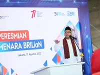 BRI Resmikan Menara BRILian di Hari Kemerdekaan
