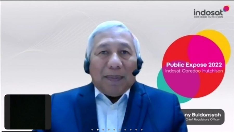 Director & Chief Regulatory Officer Indosat Ooredoo Hutchison, M Danny Buldansyah