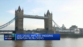 Duh! Inflasi Inggris Melonjak Lagi & Tembus 10,1% (yoy)