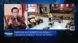 Kata Jokowi Soal 3 Periode & Menteri Nyapres di 2024