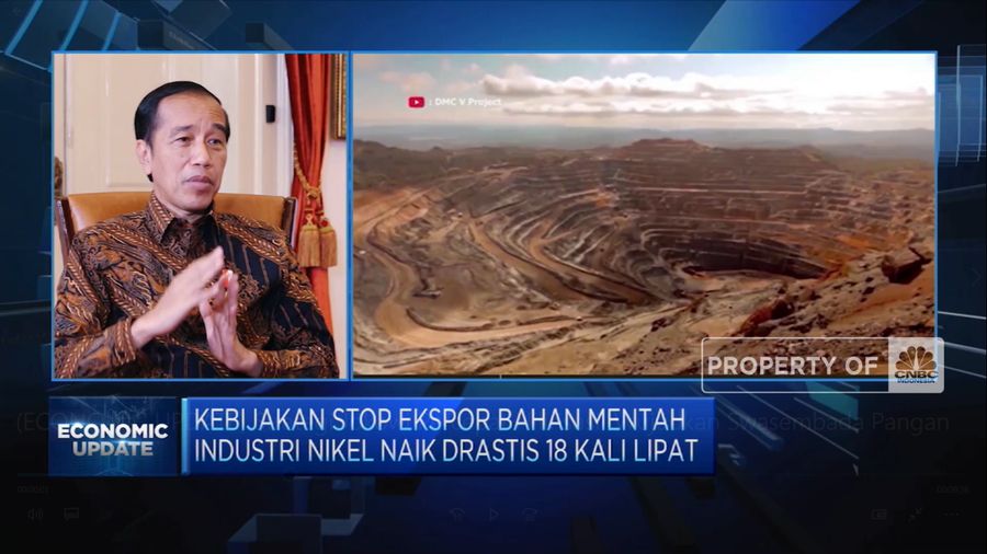 Strategi Jokowi Percepat Hilirisasi & Wujudkan Swasembada Pangan (CNBC Indonesia TV)
