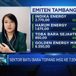 Harga Batu Bara Menuju Rekor, Saham Tambang Kian Cemerlang?