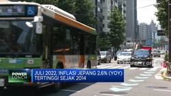 Juli 2022, Inflasi Jepang 2,6% (Yoy) Tertinggi Sejak 2014
